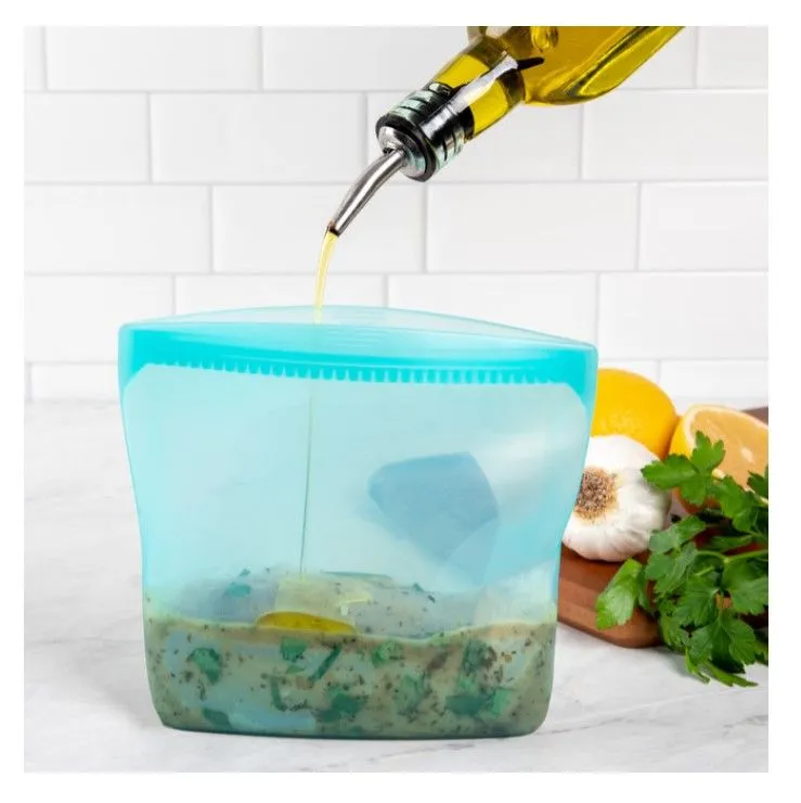 Reusable Bag 3 Cups Turquoise